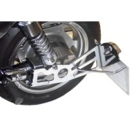 Držák SPZ pro Kawasaki,Suzuki VN 1500 Mean Streak,VZ 1600 Marauder - chrom